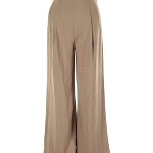 Women's Tan Wide-Leg Pants